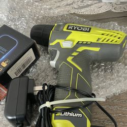 RYOBI LITIUM DRILL