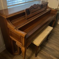 Piano -Schafer Upright, 25th Anniversary Edition an original Norman L Meyer Design.