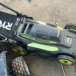 Ryobi electric lawnmower
