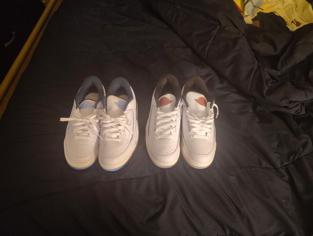 Jordan 2/3 Never Worn No Box  Unc Size 9.5 Gray Size 10