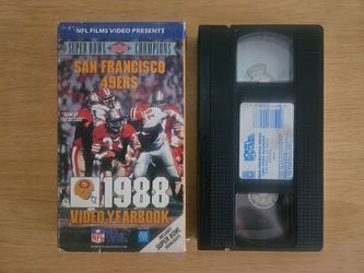 San Francisco 49ers Collectable 1988 VHS