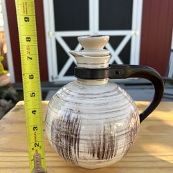 Vernonware Barkwood Jug Made In USA