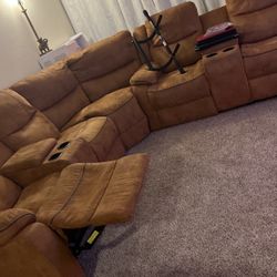 Orange/Brown  Electric Section