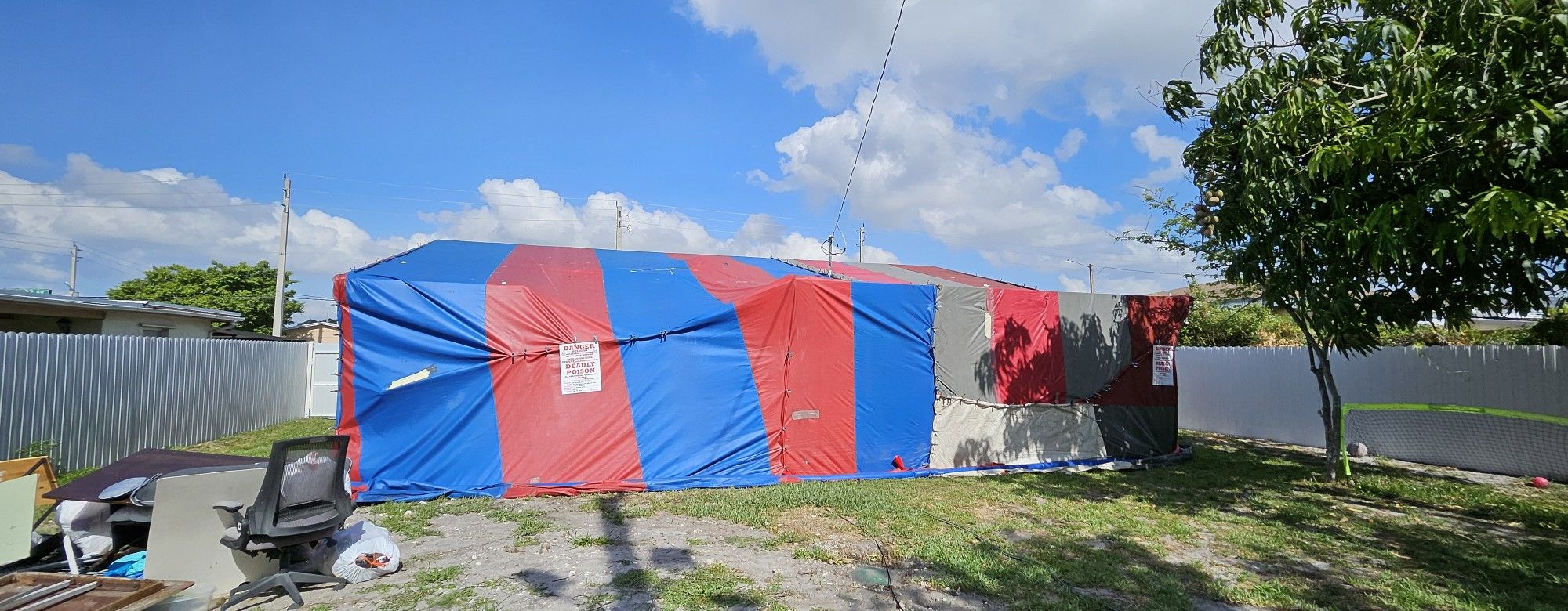 TERMITE TENTING