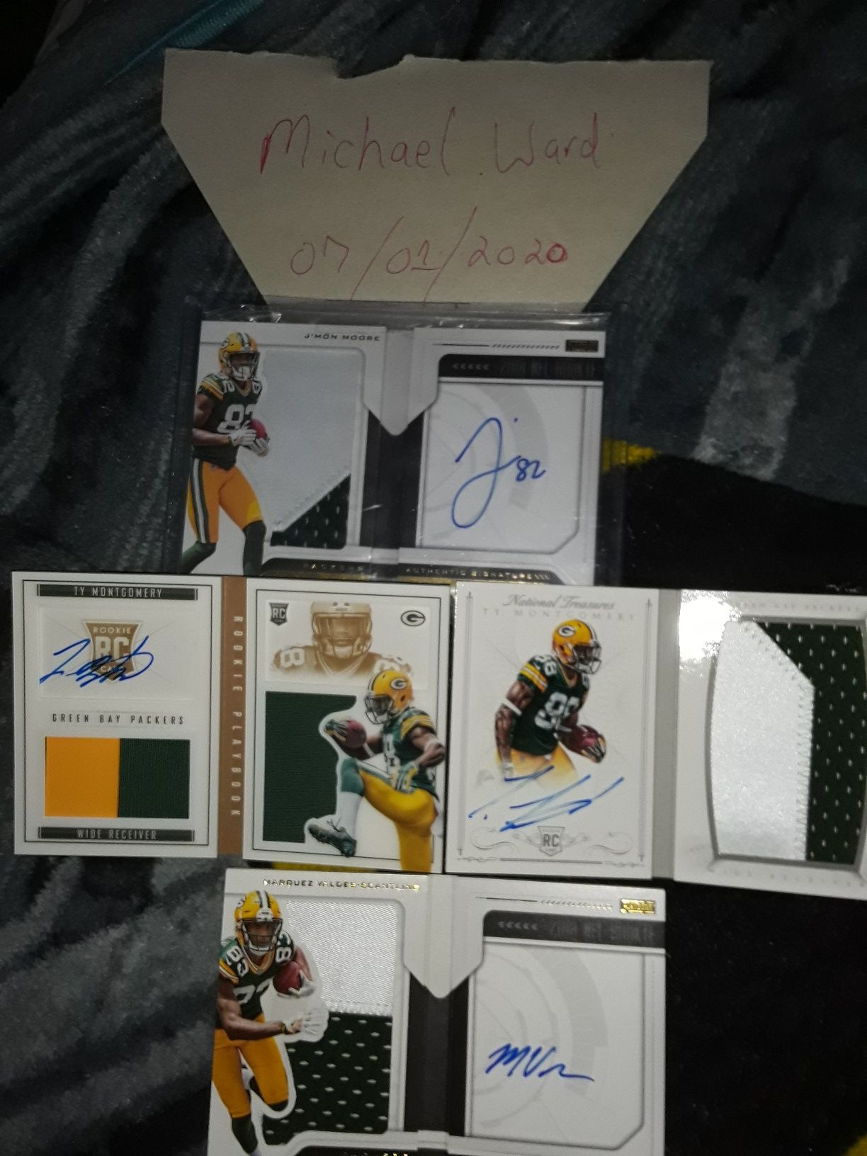 Packers rookie booklet lot of 4