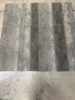 New carpet tile