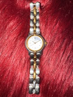 Vintage Bertolucci Pulchra 18K Gold Stainless Steel Swiss Watch Ref. 111 8055 4