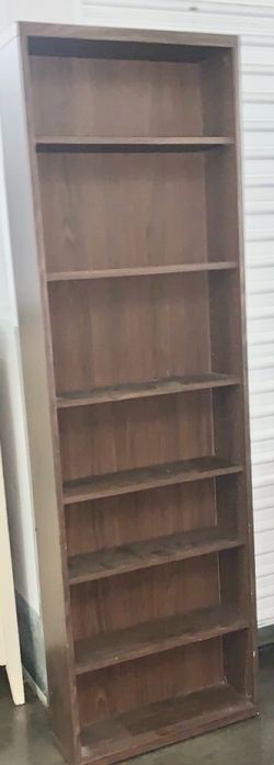 Brown Book Shelf