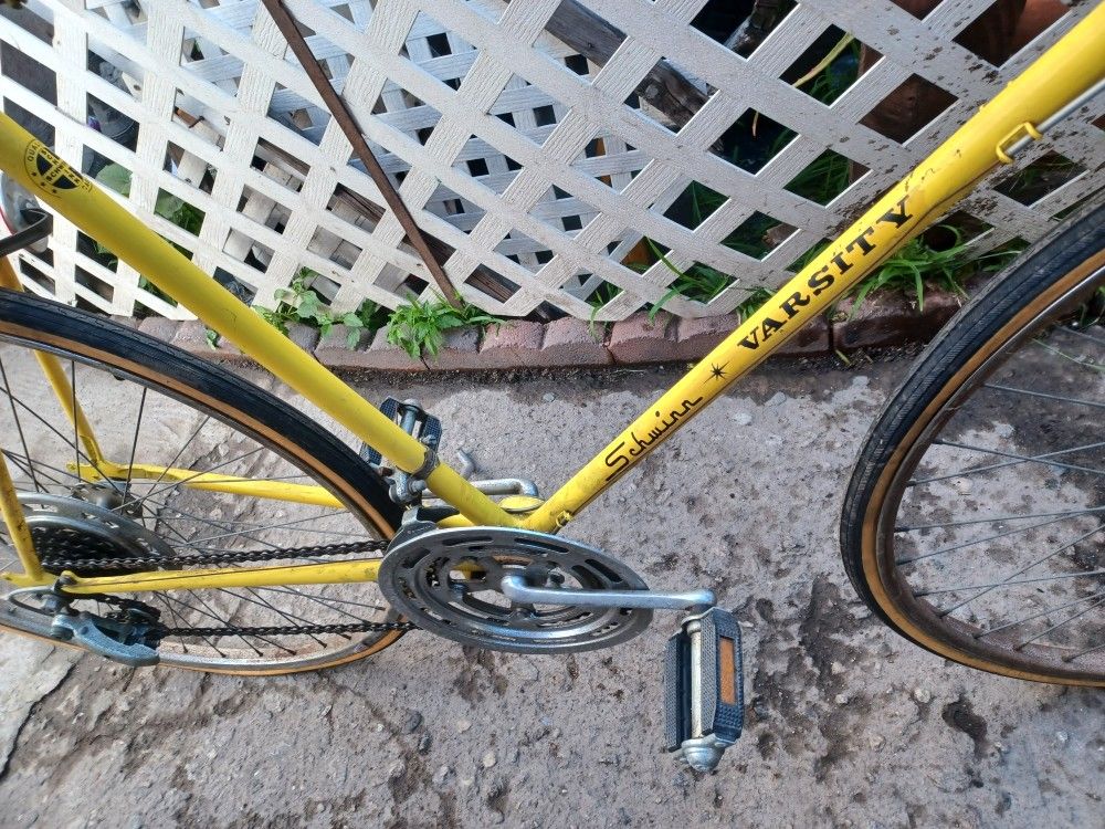 Frame Vintage Schwinn Varsity Road Bike Road Bike Schwinn Varsity
