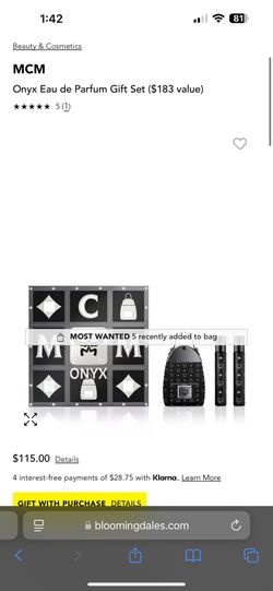 MCM cologne set
