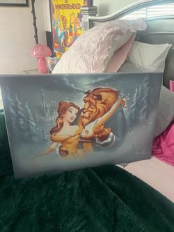 Disney Beauty and the Beast Canvas Art Print