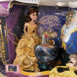 Disney Princess Belle Beauty Beast Classic Movie Moments Designer Doll Porcelain