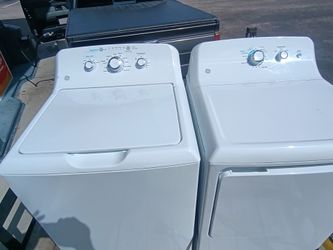 GE washer and dryer
