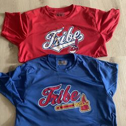 Tribe baseball dri fit jerseys