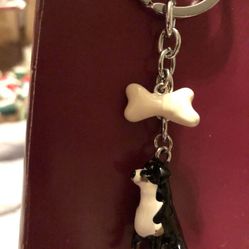 SHEEP DOG DOG KEYCHAINS NEW