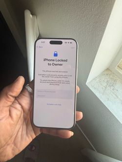 Locked IPhone