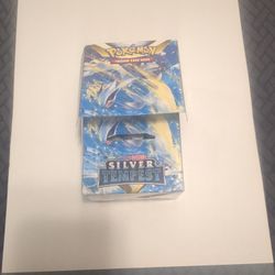 Nintendo-Pokemon Sword & Shield -silver Tempest Booster Bundle- 6 Packs Of Cards