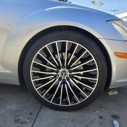 20"new Staggerd Wheels With New LEXANI Tires For MERCEDES BENZ S550 