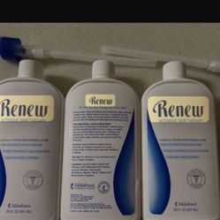 AZ. MELELEUCA RENEW INTENSIVE SKIN THERAPY.  $27.00  EACH BOTTLE. HAND/FOOT LOTION. SET PRICE. 