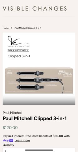 Paul Mitchell Clipped 3 In 1 Curler