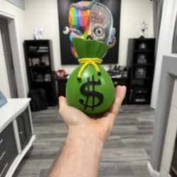 Alec Monopoly Signed Money Bag