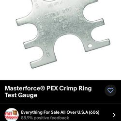 Lexi Crimp Ring Test Gauge 