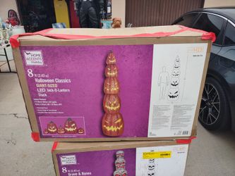 Halloween Led Jack Lantern 8 Ft