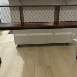 Entry / Console table with 3 cubbies