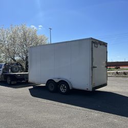 2018 United Enclosed Cargo Trailer 7x16x8.5