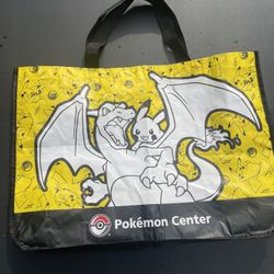 Pokémon Exclusive 2025 World Champions Charizard & Pikachu Tote Bag Limited 🔥