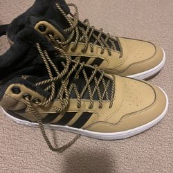 Brand New Adidas High tops -yellow/mustard