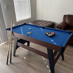 RayChee 54" portable pool table.