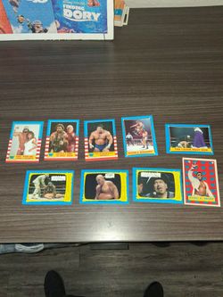 Wwf collectible cards