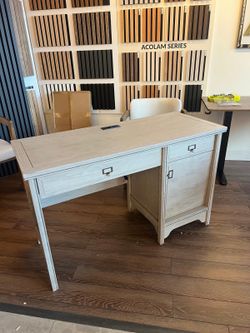 Modern desk with drawers