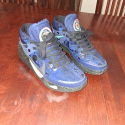 Nike KD13 EP Blue Void Black Planet Of Hoops Kevin Durant Size 10.5