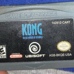 Kong: The 8th Wonder of the World Video Game for Nintendo Gameboy Advance