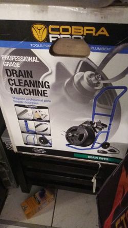 The Cobra Pro Drainage Cleaner Machine 