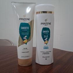 Shampoo and conditioner pantene