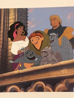 Disney’s The Hunchback Of Norte Dame Lithograph