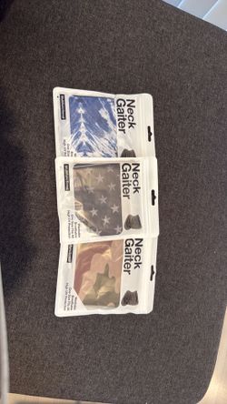 Brand New Neck Gaiters 3/$30!