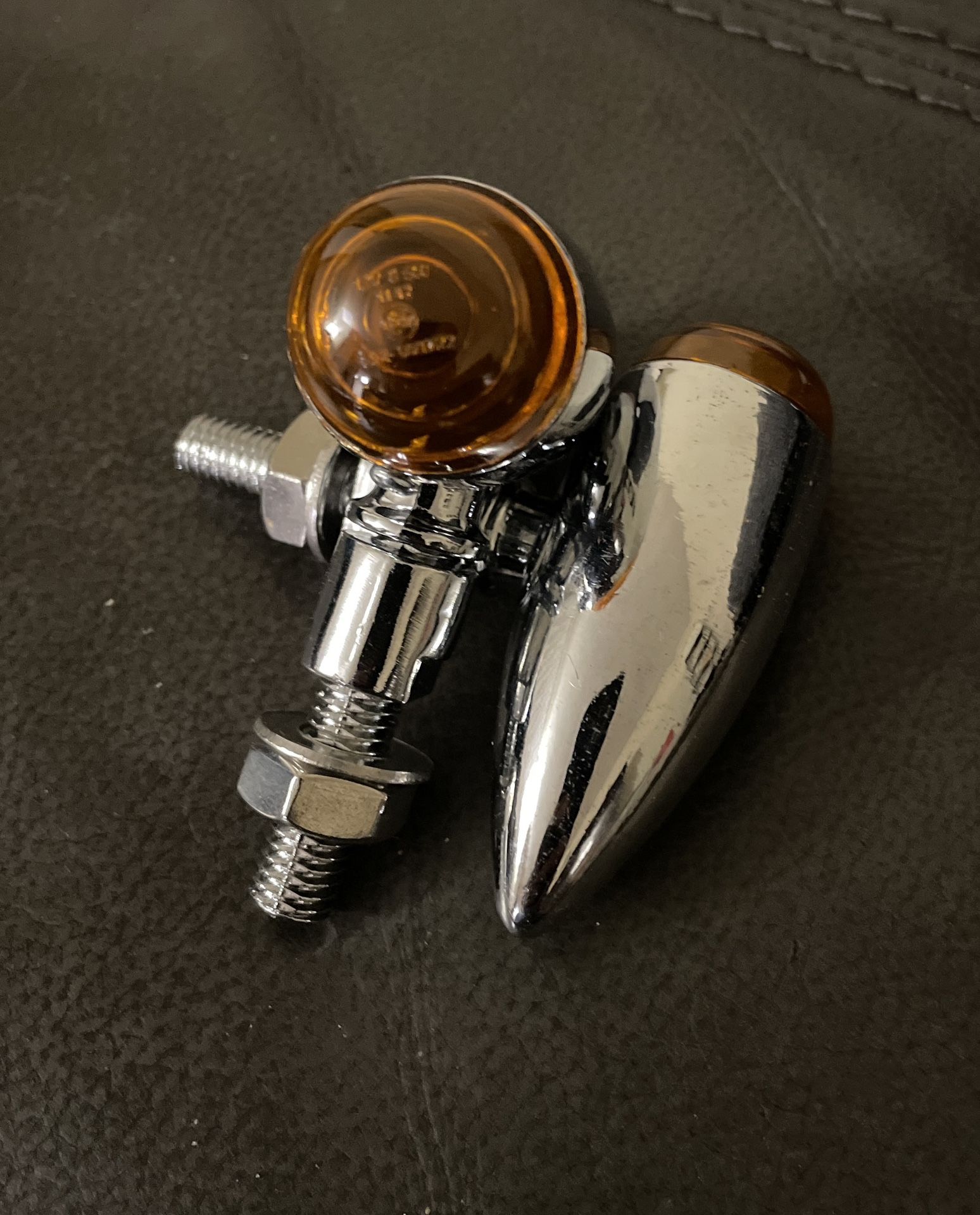 BULLET LIGHTS CHROME