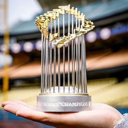 Dodgers 2025 World Series Trophy