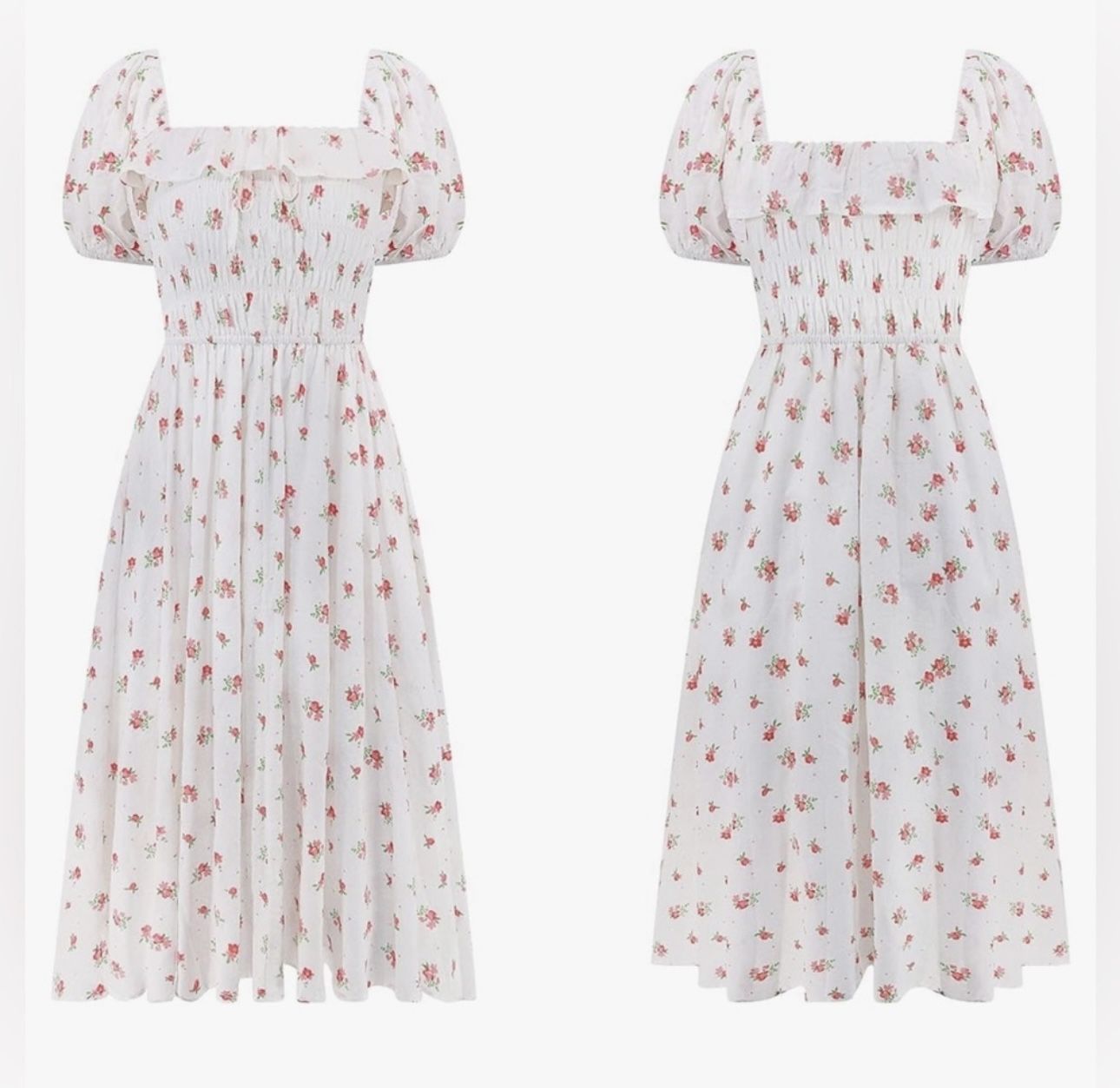 Brand: R.Vivimos Floral White Dress Size XSMALL