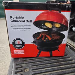 14" Portable Charcoal Grill."CHECK OUT MY PAGE FOR MORE DEALS "