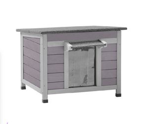 Wooden Bunny/Rabbit/Cat House~NEW~Small Indoor or Outdoor Cat/Rabbit Cage~23.6 x 20.9 x 18.3 inches