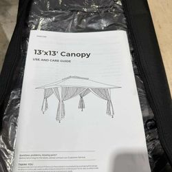 13x13 Pop Up Gazebo, Canopy Tent, Gazebos on Clearance - Outdoor Gazebo for Backyard & Patio Furniture