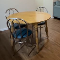 Dining Table 4 Chairs