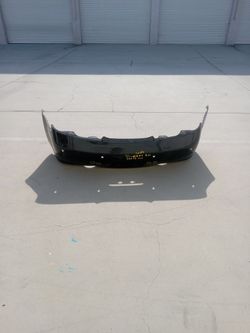 09 To 15 Rear Bumper Infiniti Q37 Q60 Coupe Convertible  Hole Sensor  ( Oem) Little Damage 