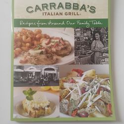 Carrabbas  Italian Grill Recipe Book.
