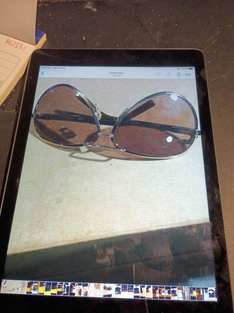 GUCCI AVIATIOR SUNGLASSES SILVER METAL GUCCI 2785/S